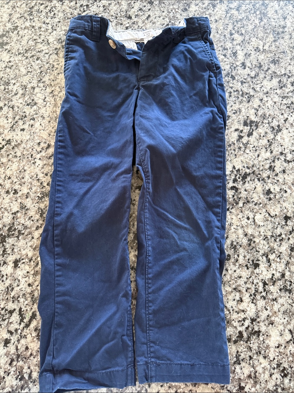 crown & ivy Men's Dark Blue Chinos